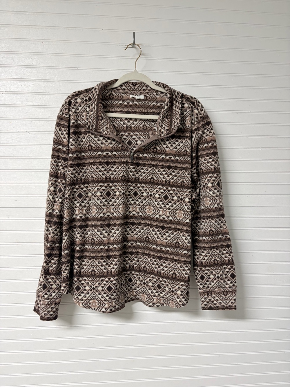 Maurice's southwestern fleece sweater 2XL